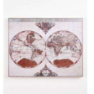 Not All Who Wander Are Lost Canvas Wall Art, Sea Salt Texture, Tolkien 22”x28”